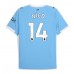 Manchester City Nico Gonzalez #14 Hjemmedrakt 2025-26 Kortermet